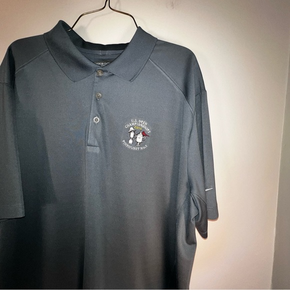 Nike Golf Polo Shirt Mens Extra Large Tour Performance 2014 US Open Pinehurst - Picture 3 of 7
